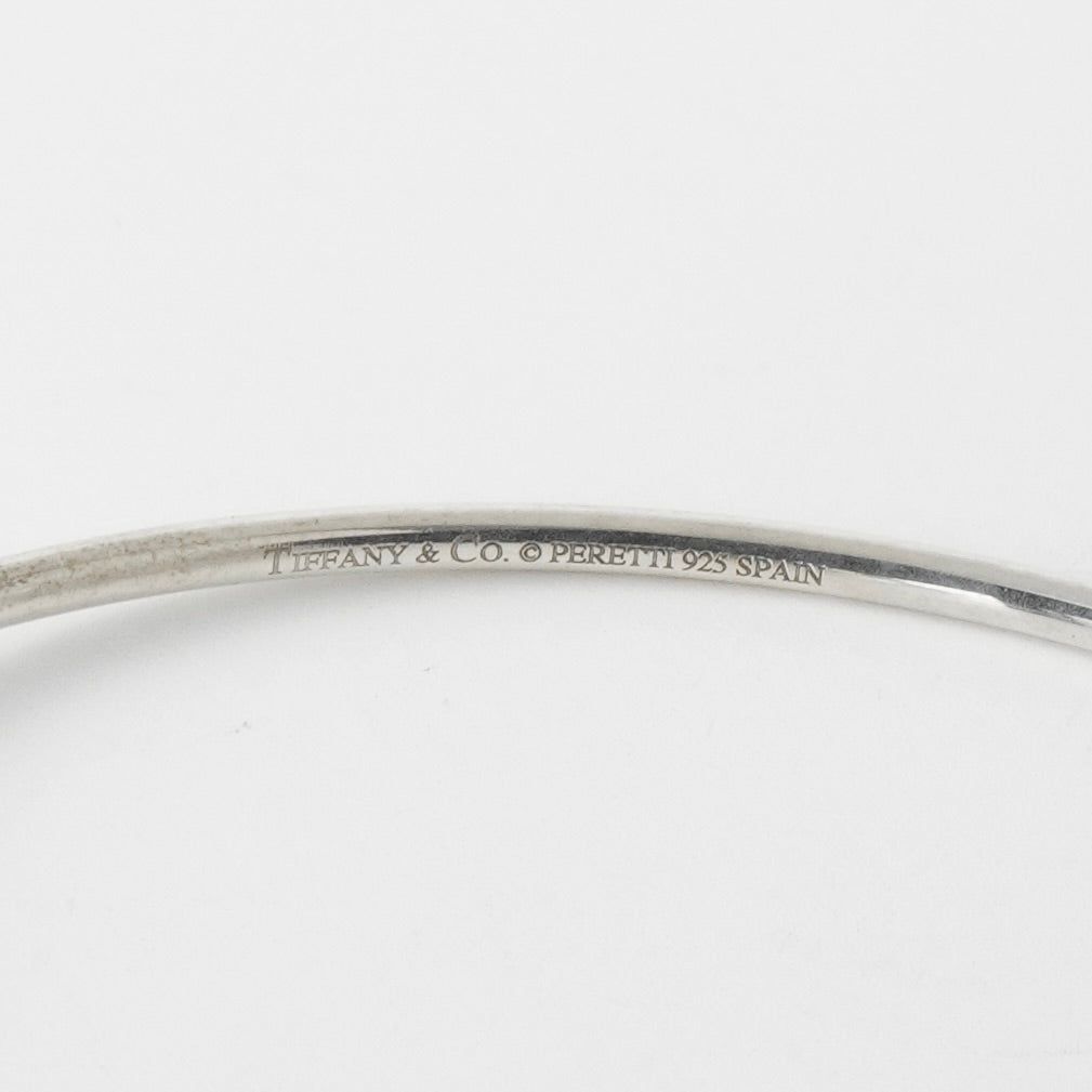 ティファニー ダブルオープンハート シルバー925 バングル - メルカリ