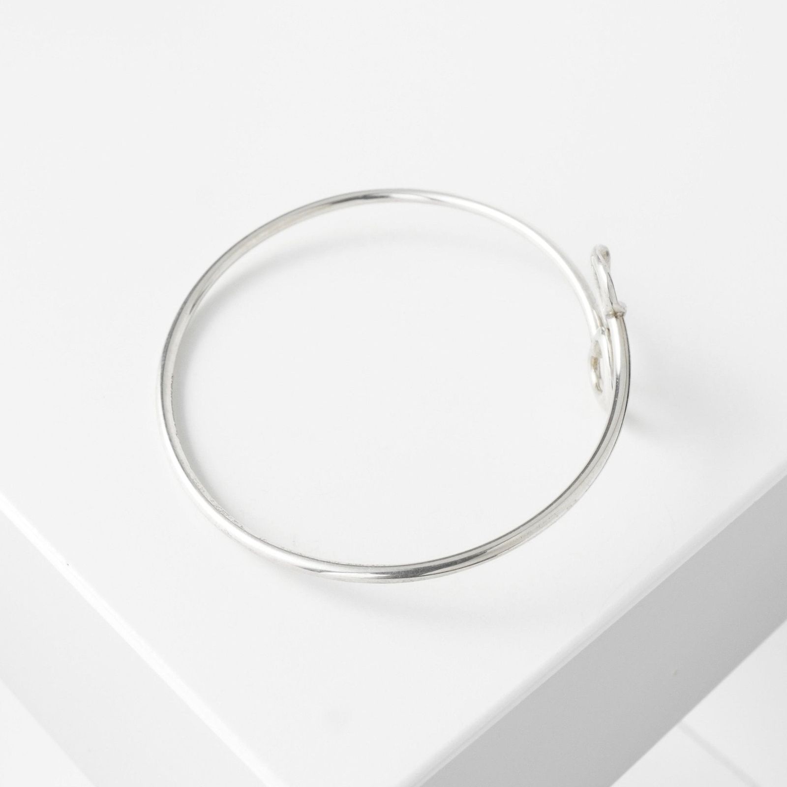 ティファニー ダブルオープンハート シルバー925 バングル - メルカリ