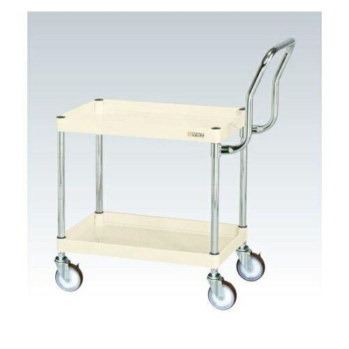 サカエ CSパールワゴン中量 ハイタイプ取手 アイボリー CSP 7562 HTI 2229929