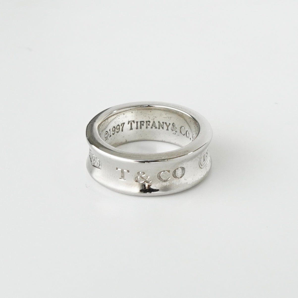 ティファニー 1997年製 1837 ナロー シルバー925 指輪 リング 7号