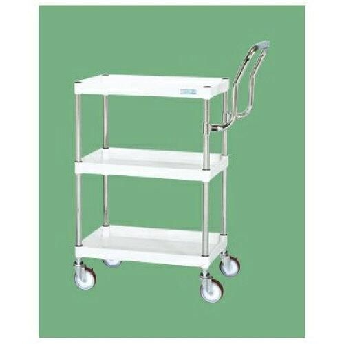 サカエ CSパールワゴン中量 ハイタイプ取手 パールホワイト CSP 2229924