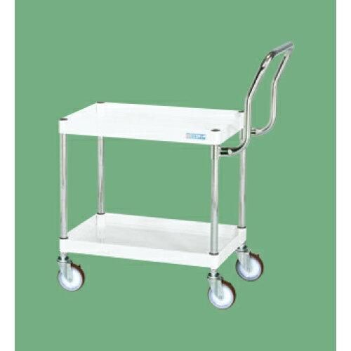 サカエ CSパールワゴン中量 ハイタイプ取手 パールホワイト CSP- 2229923