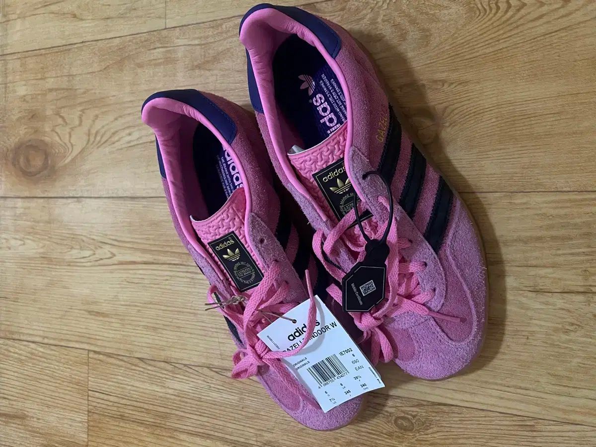 アディダス ガゼル インドア W ピンク 250 新品
