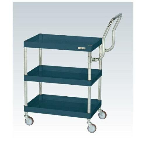 サカエ CSパールワゴン軽量 ハイタイプ取手 ダークグレー CSP- 2228989