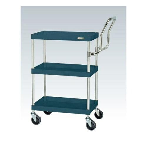 サカエ CSパールワゴン軽量 ハイタイプ取手 ダークグレー CSP 2229001