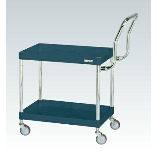 サカエ CSパールワゴン軽量 ハイタイプ取手 ダークグレー CSP 2228980