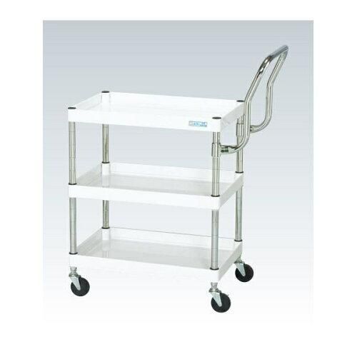 サカエ CSパールワゴン軽量 ハイタイプ取手 パールホワイト CSP- 2228979