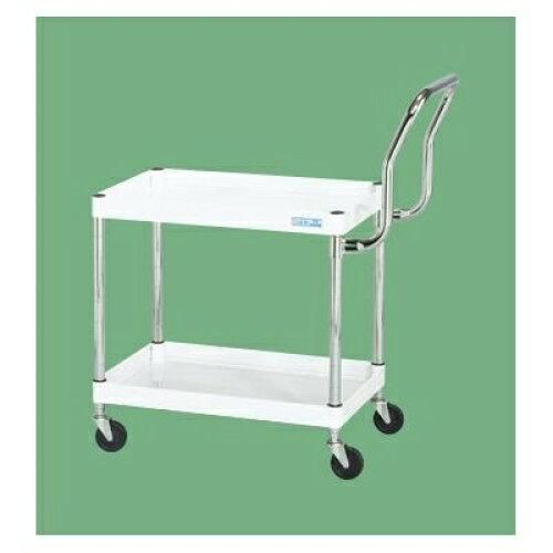 サカエ CSパールワゴン軽量 ハイタイプ取手 パールホワイト CSP 2228978