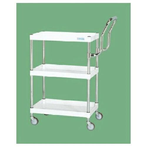 サカエ CSパールワゴン軽量 ハイタイプ取手 パールホワイト CSP 2228996