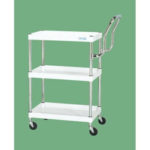 サカエ CSパールワゴン軽量 ハイタイプ取手 パールホワイト CSP- 2228992