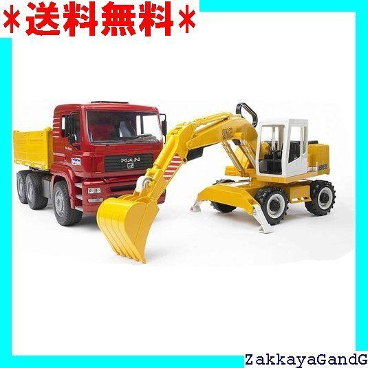 ブルーダー MAN トラック-LHショベル BR02751 12