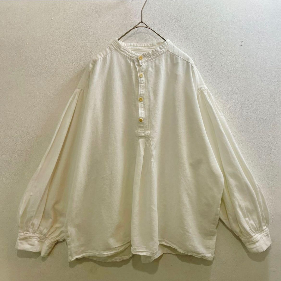 USA ヴィンテージ シャツ アメリカ 90s ビンテージ プルオーバー 白