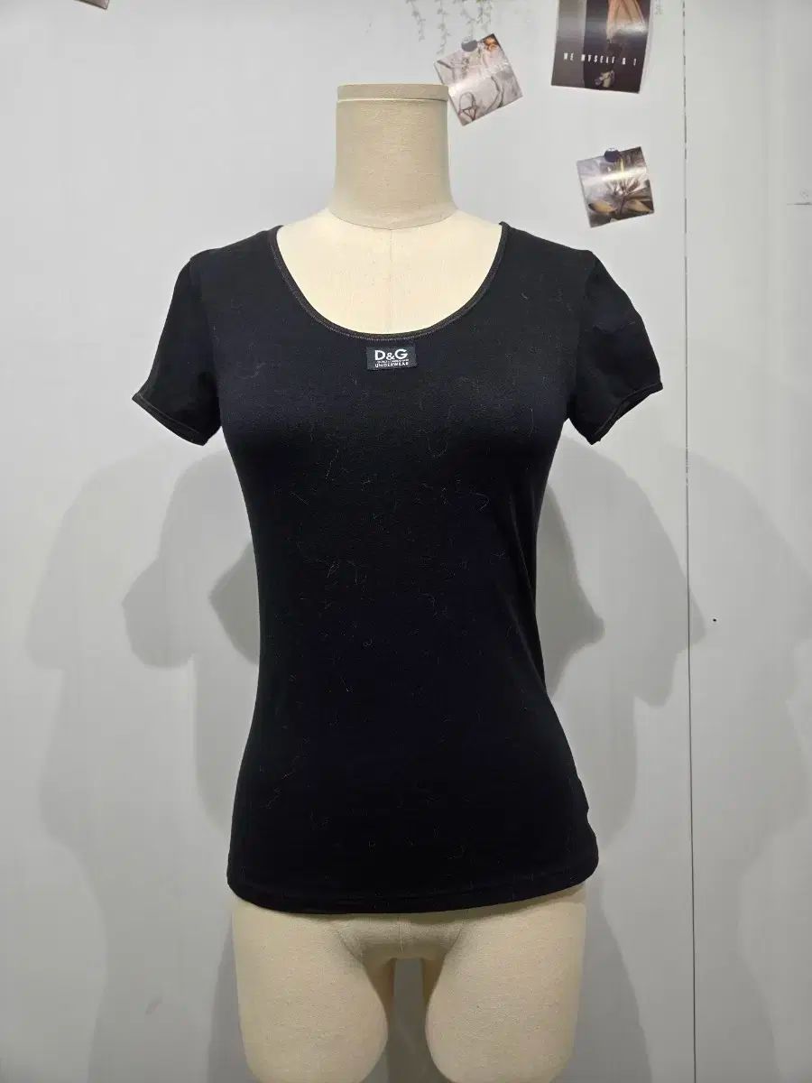 ドルチェ&ガッバーナ D-G ブラック 半袖 Tシャツ