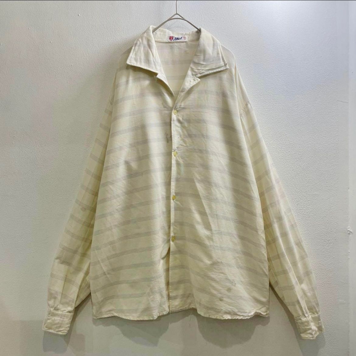 -ヴィンテージ 60s 50s オープン 開襟 シャツ ビンテージ