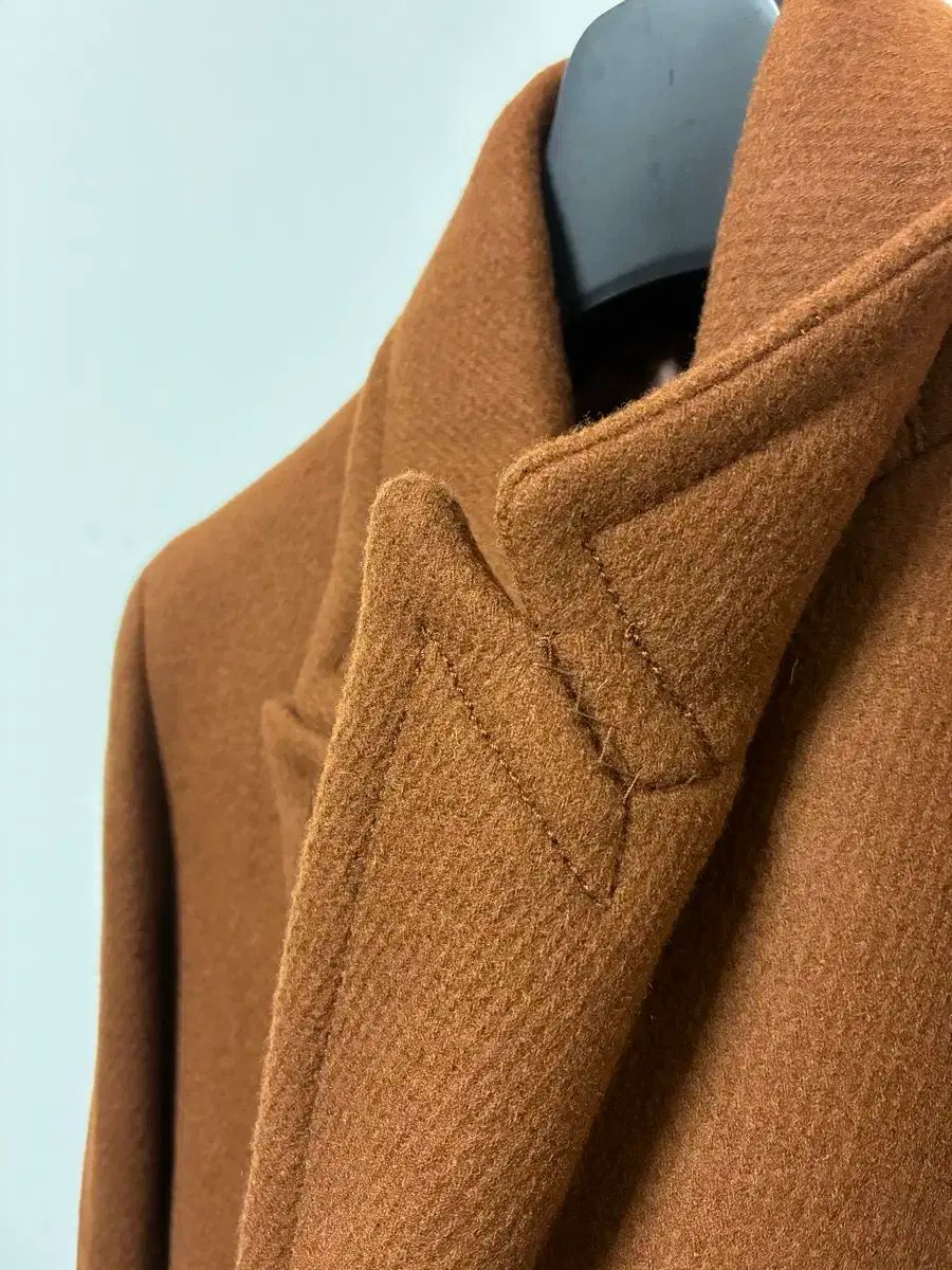 LIT WOOL TEXTURED DOUBLE COAT