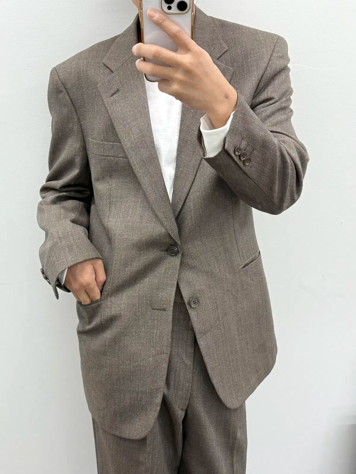 Scabal スカル 生地 日本 オーダーメイド スーツ 刺繍