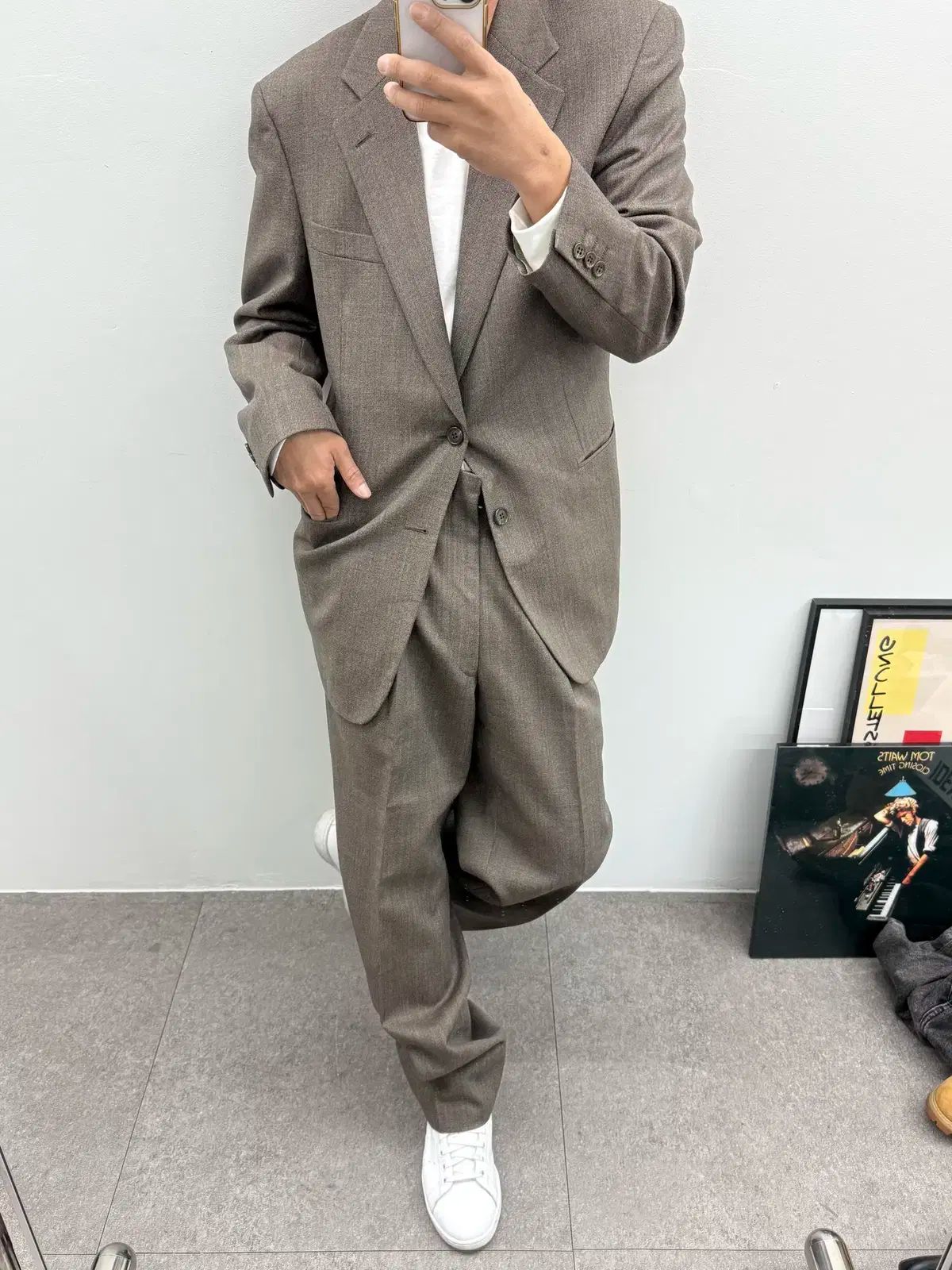 Scabal スカル 生地 日本 オーダーメイド スーツ 刺繍