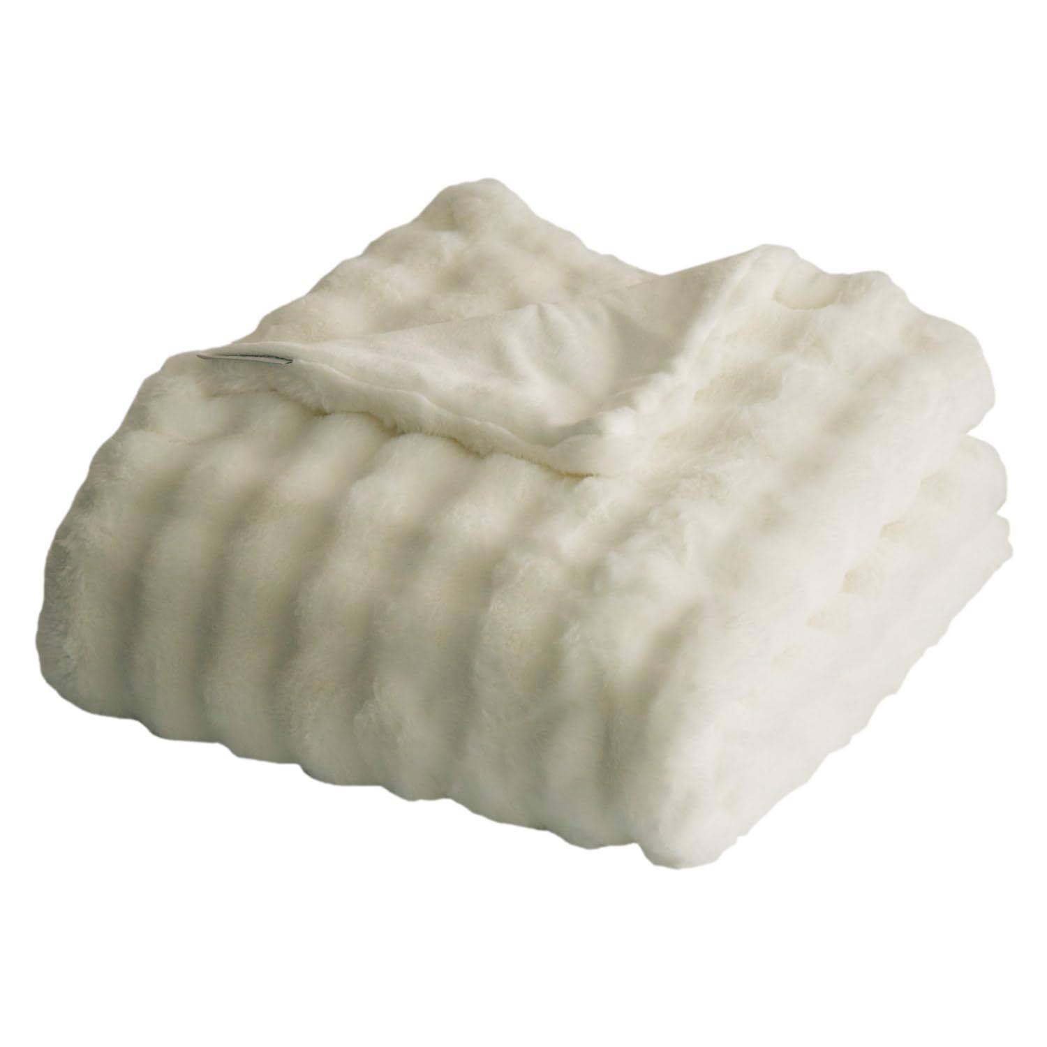 グッズラボ 毛布 ブランケット ふわとろ毛布 ふわもこ毛布 軽量 洗える 2枚合わせ 暖かい あったか エアロゲル 吸湿発熱 静電気防止 防ダニ ホワイト 白 シングル