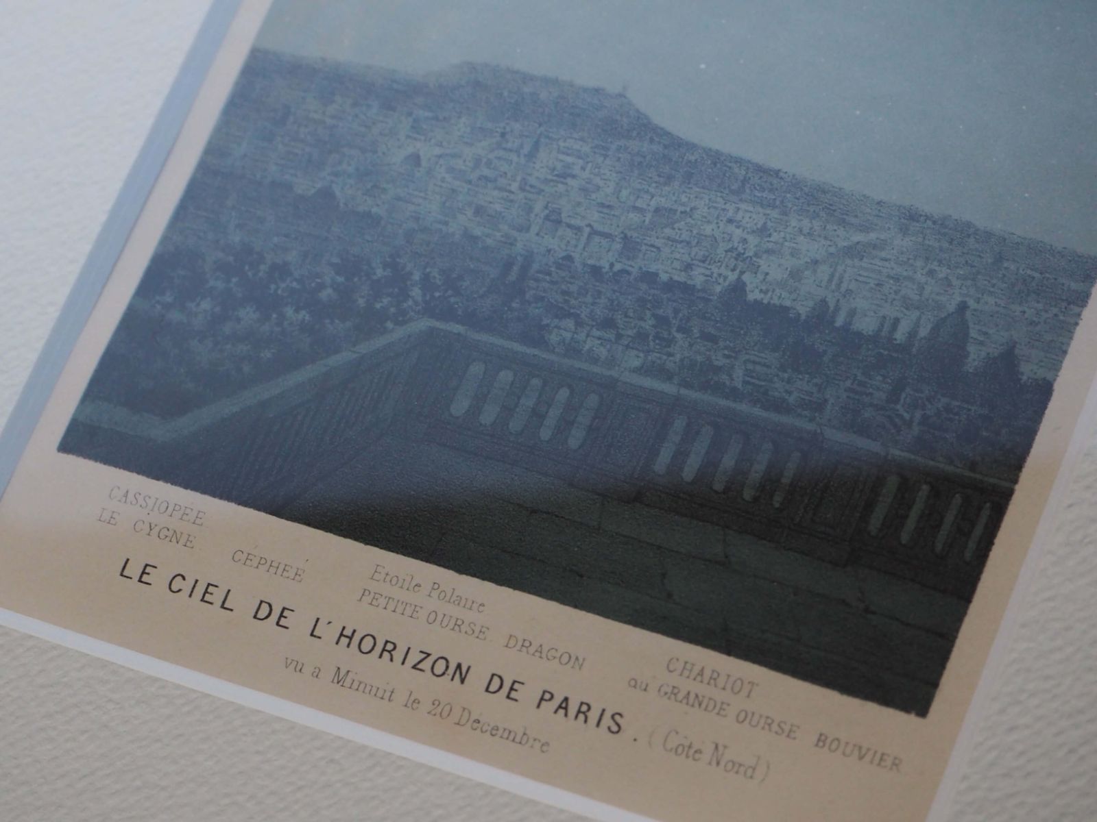 LE CIEL DE L'HORIZON DE PARIS 石版画 LE CIEL DE L'HORIZON DE PARIS 石版画 LE CIEL DE L'HORIZON DE PARIS