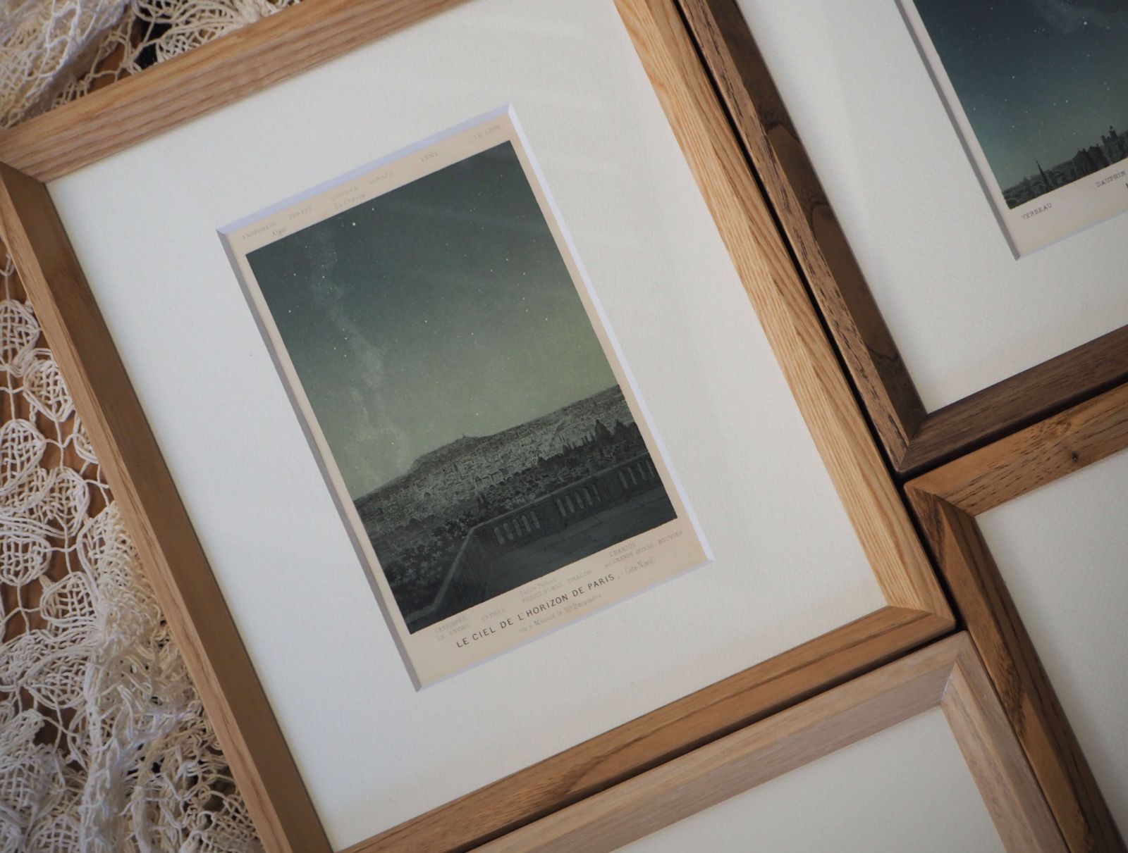 額装アート | LE CIEL DE L'HORIZON DE PARIS パリの地平線の空 図版