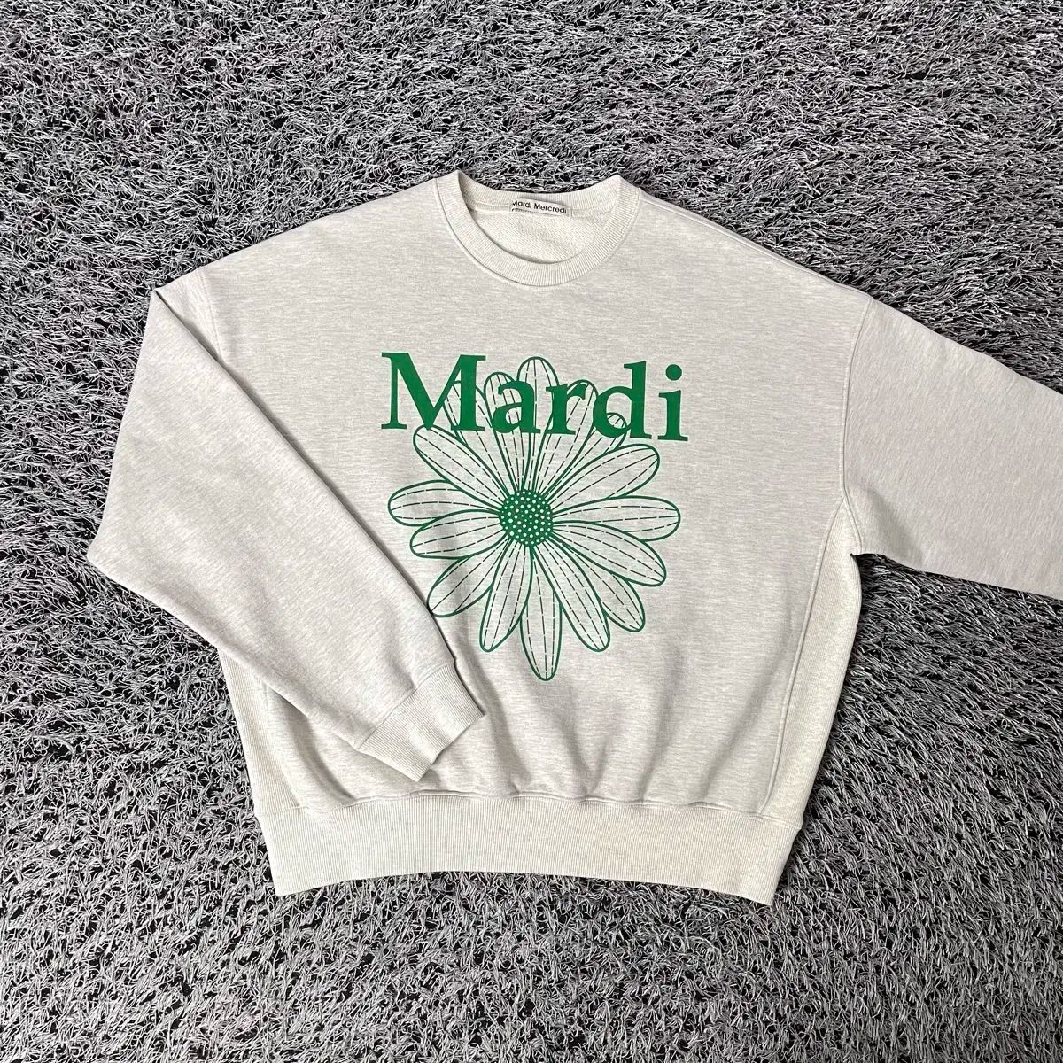 マルディメクルディ レディース オートミール スウェットシャツ