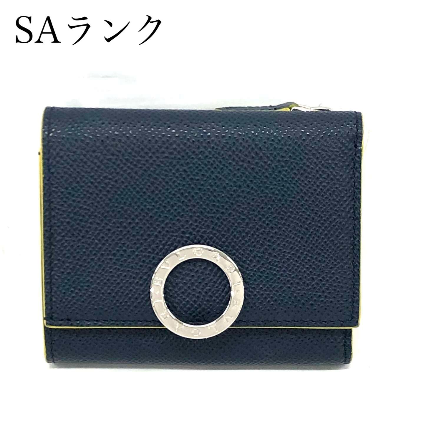 ほぼ新品✨ BVLGARI ブルガリ クリップ 三つ折り財布 コンパクト 