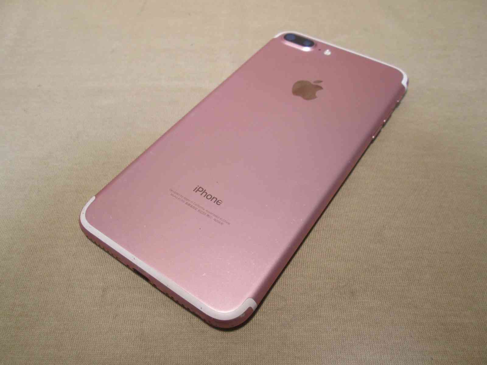 スマホ iPhone 7 Plus 256 GB NN 6 P 2 J A ローズゴールド SIMフリー アップル iOS 15 8 94440