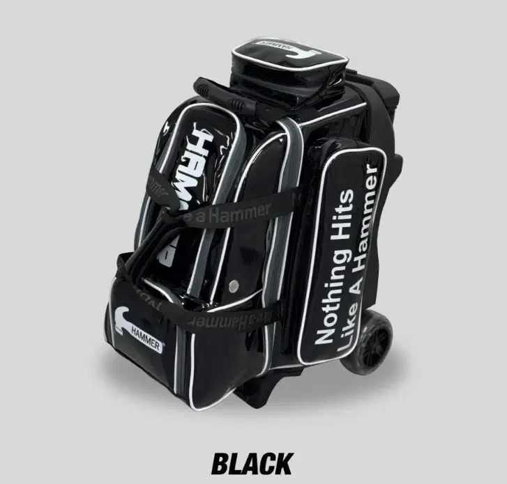 配送無料 2025 HAMMER 2ボール ローラーバッグ ボーリングバッグ