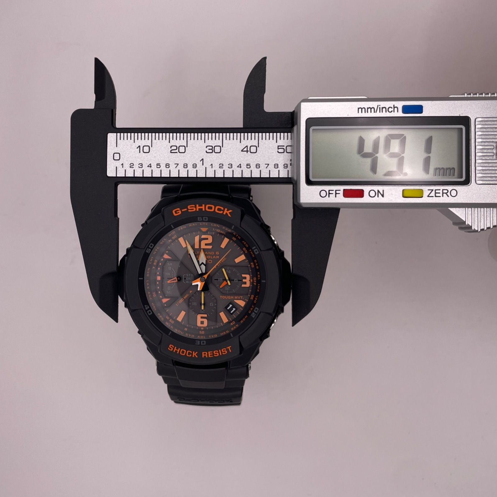 T736）美品 正常稼動 CASIO カシオ 電波ソーラー G-SHOCK MASTER OF G