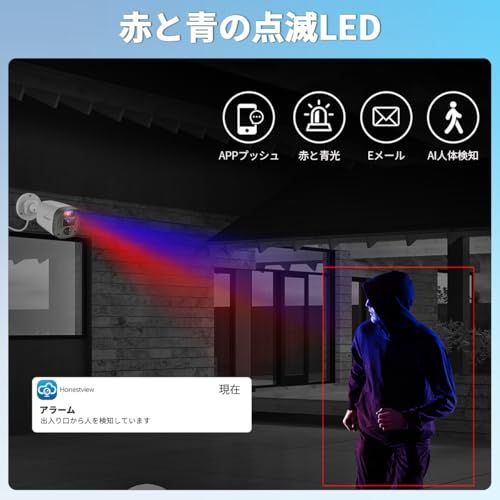 500万画素 130°超広角