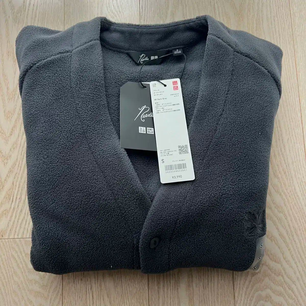 ユニクロ ニードルズ DARK GREY S