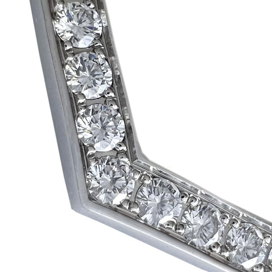 CARTIER カルティエ ネックレス ラージ Cハート LM ダイヤモンド 750