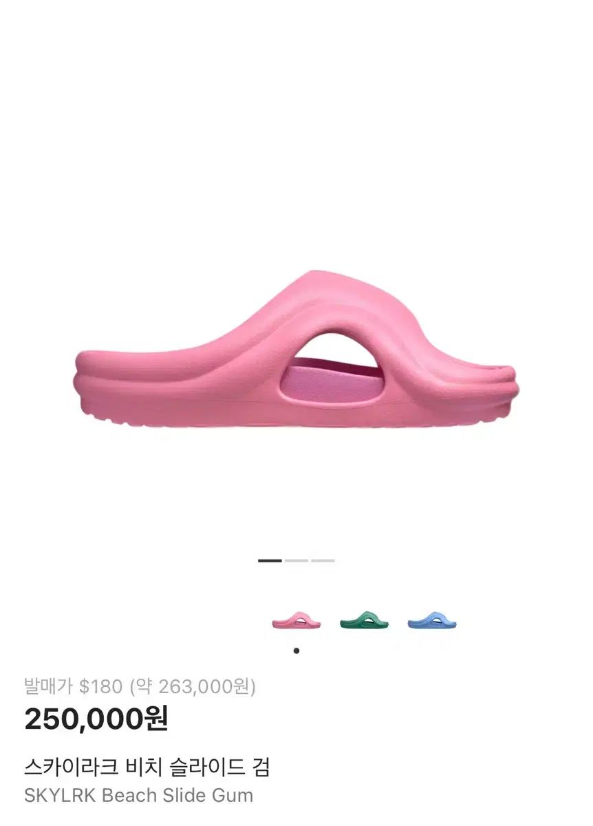 ジャスティンビーバー skylrk ビーチスライド ピンク 10サイズ