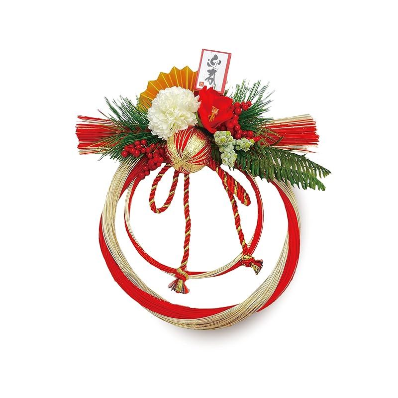 迅速発送】［ 2025年 mamawreath しめ縄 ］正月飾り 玄関 玄関用