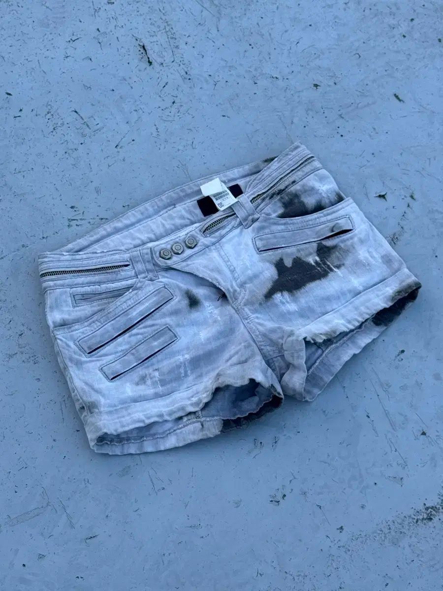 SYSTEM Damage Pocket デニム ハーフパンツ