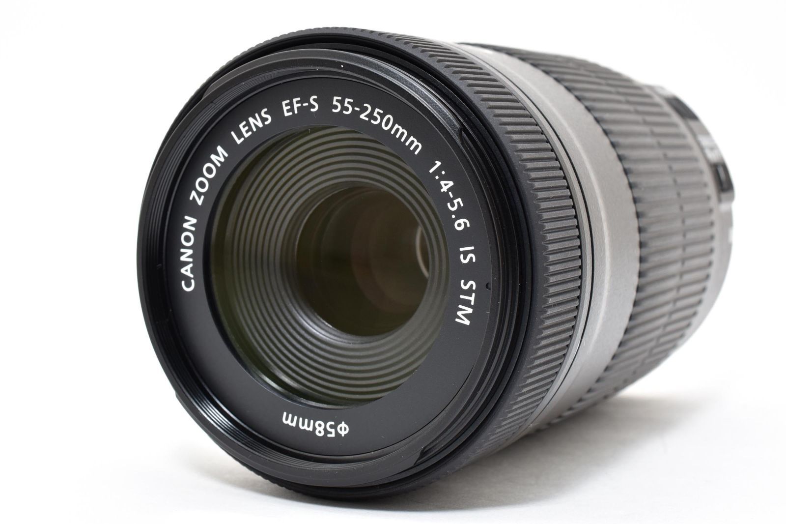 神レンズ Canon EF-S 55-250mm F4-5.6 IS STM 望遠ズーム 本体 静音 高速AF 動画撮影 完動品