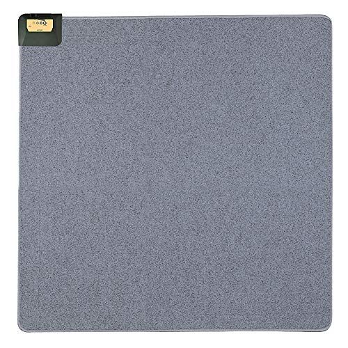 ライフジョイ ホットカーペット 1畳 電気カーペット 正方形 グレー 125 cm JPC 111 H