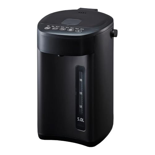 simplus 電気ポット 保温 マイコン式 大容量 コンパクト ポット SP PD 50 ブラック 5 L