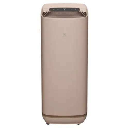 花粉モード エレクトロラックス UltimateHome 500 加湿空気清浄機 ピュアゼンシステム 常時モニター 静音 スリム 北欧デザイン 脱臭 24畳 ウォルナットベージュ EP 52 35 WBA