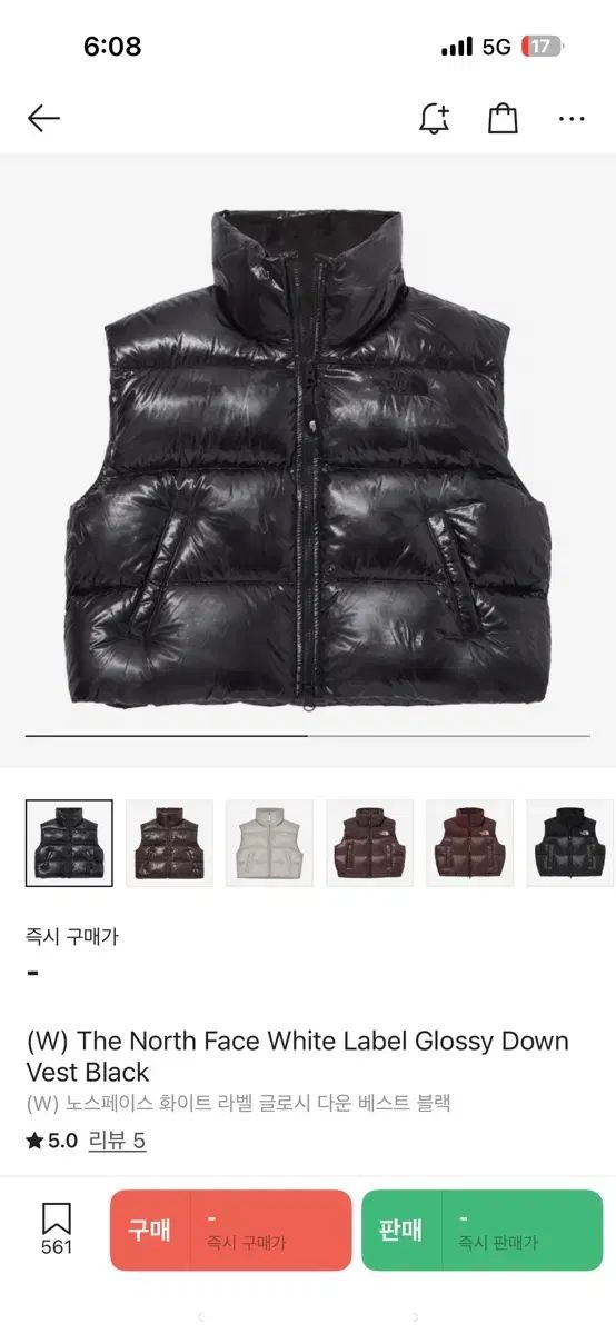 THE NORTH FACE ザノースフェイス 白ラベル グロシー ダウン ベスト s