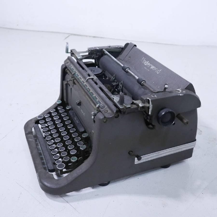  Underwood 英文 タイプライター アンティーク 現状品 280v24 カラフル小物 置物 インテリア小物