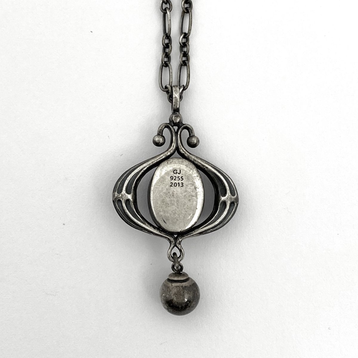 ジョージジェンセン Georg Jensen デザイン ネックレス 2013 ラピスラズリ シルバー925 シルバー レディース