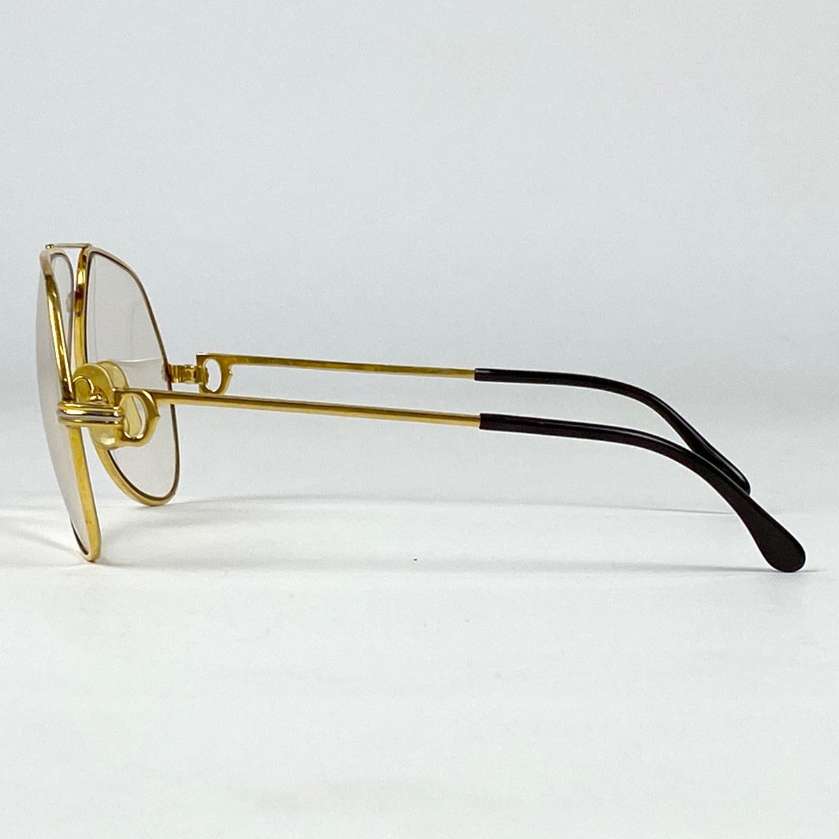 カルティエ CARTIER トリニティ メガネ アイウェア サングラス 眼鏡 メタル ゴールド レディース