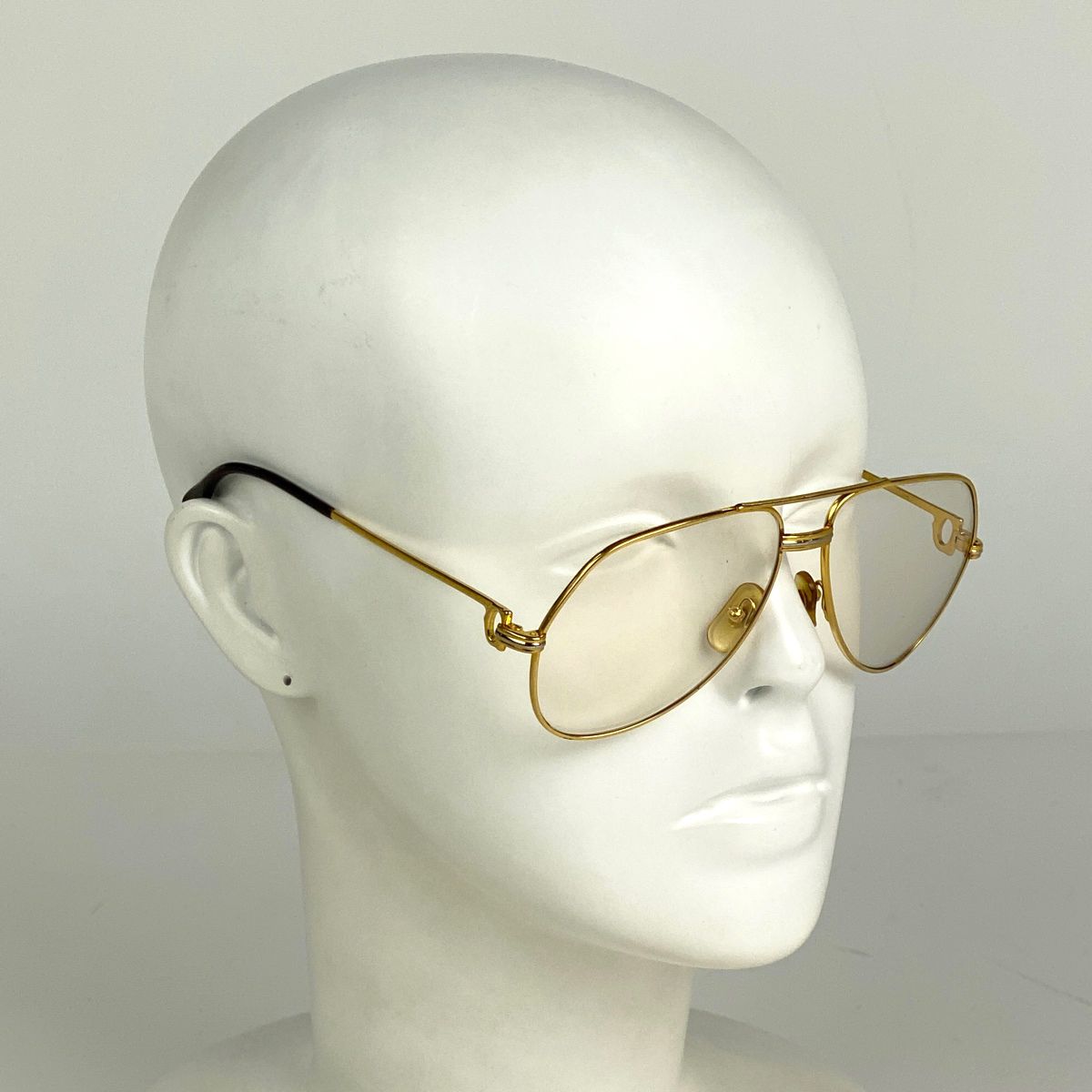  カルティエ CARTIER トリニティ メガネ アイウェア サングラス 眼鏡 メタル ゴールド レディース メガネ 小物