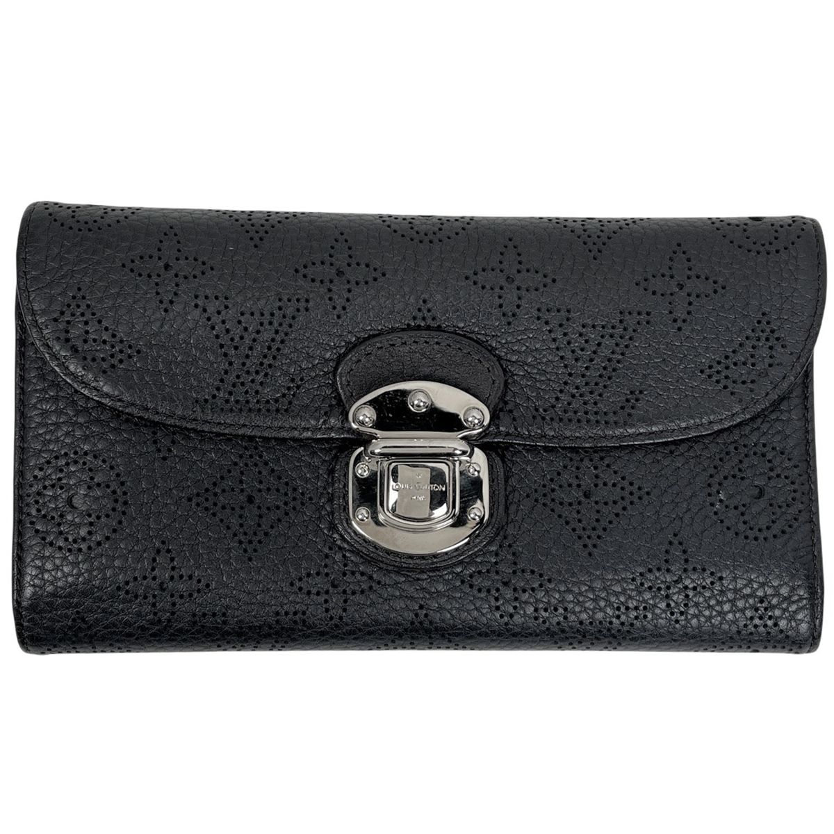 ルイ・ヴィトン Louis Vuitton ポルトフォイユ アメリア パンチング 長 