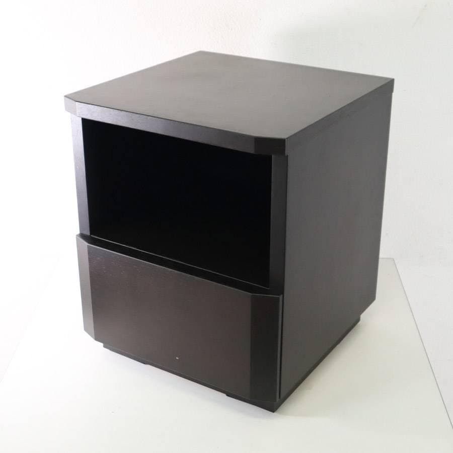 日本ベッド ナイトテーブル ベッドサイドテーブル ダークブラウン 引き出し付き2 日本ベッド ナイトテーブル ベッドサイドテーブル ダークブラウン