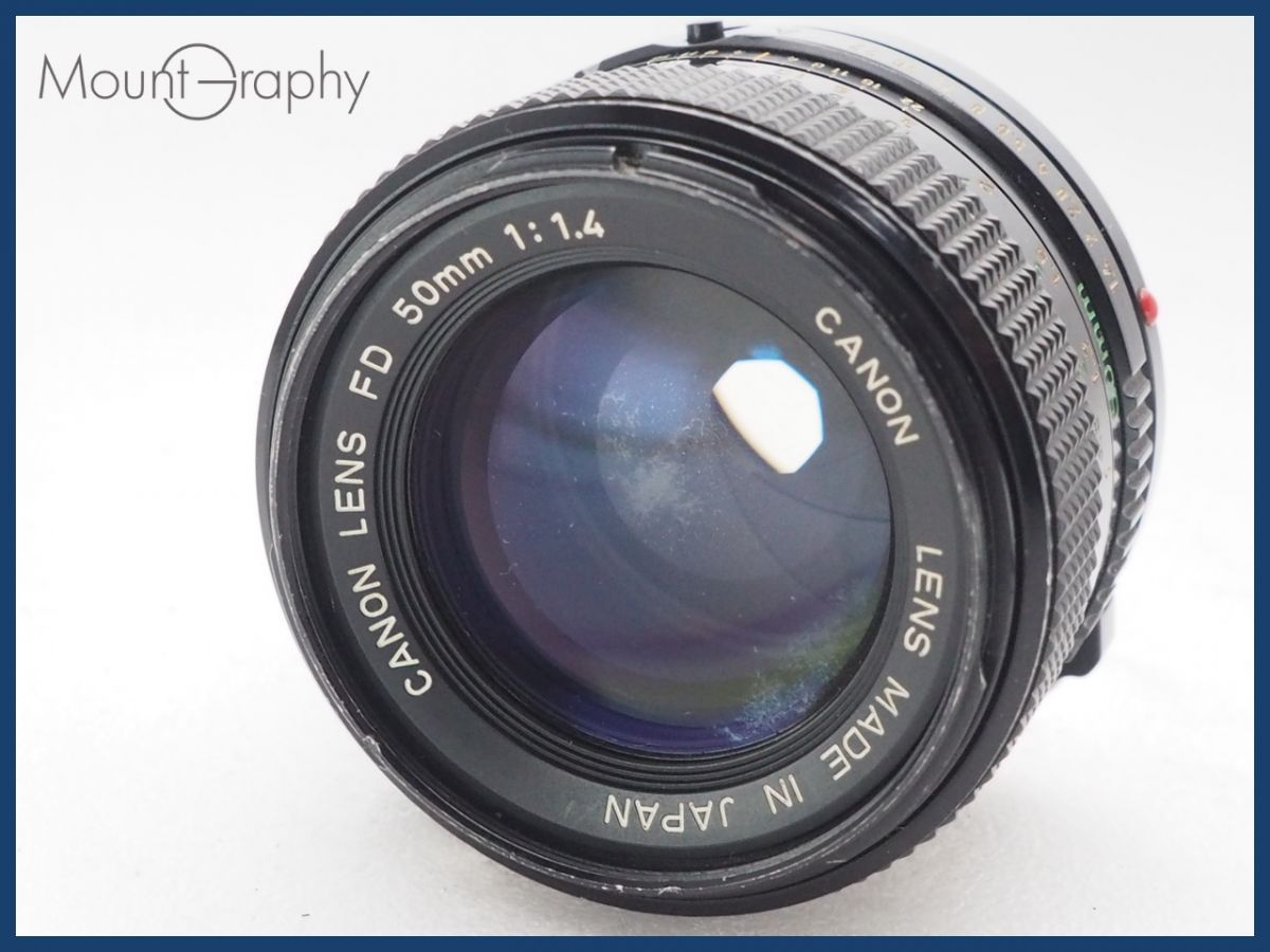 CANON キヤノン NEW FD 50mm F1.4 同梱可 i10627