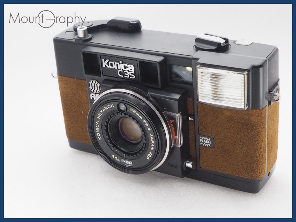 上 KONICA コニカ C35 AF 同梱可 i10651