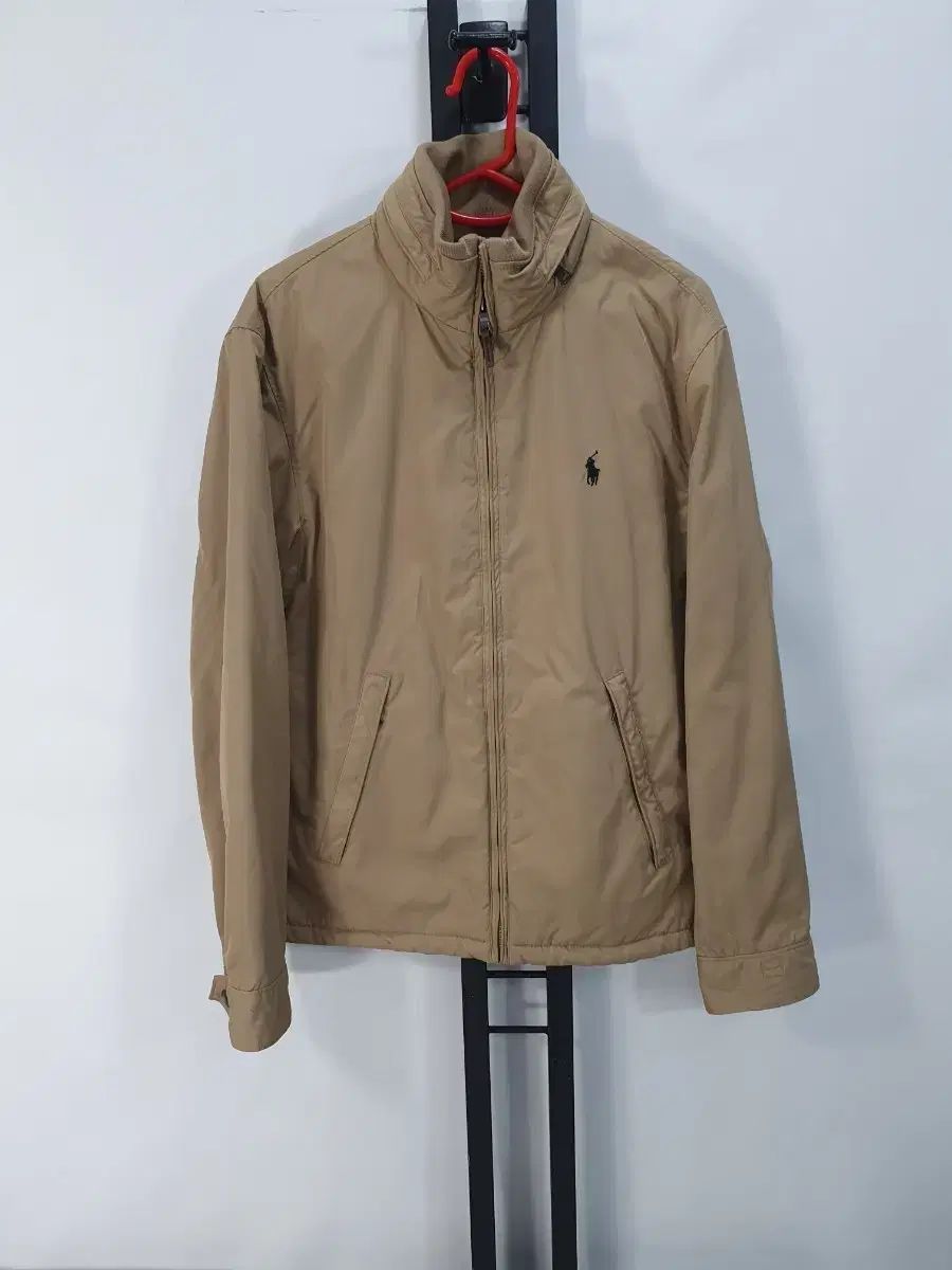 ポロラルフローレン ウィンドブレーカー ポリエステル起毛 ペリー ジャケット ベージュ m