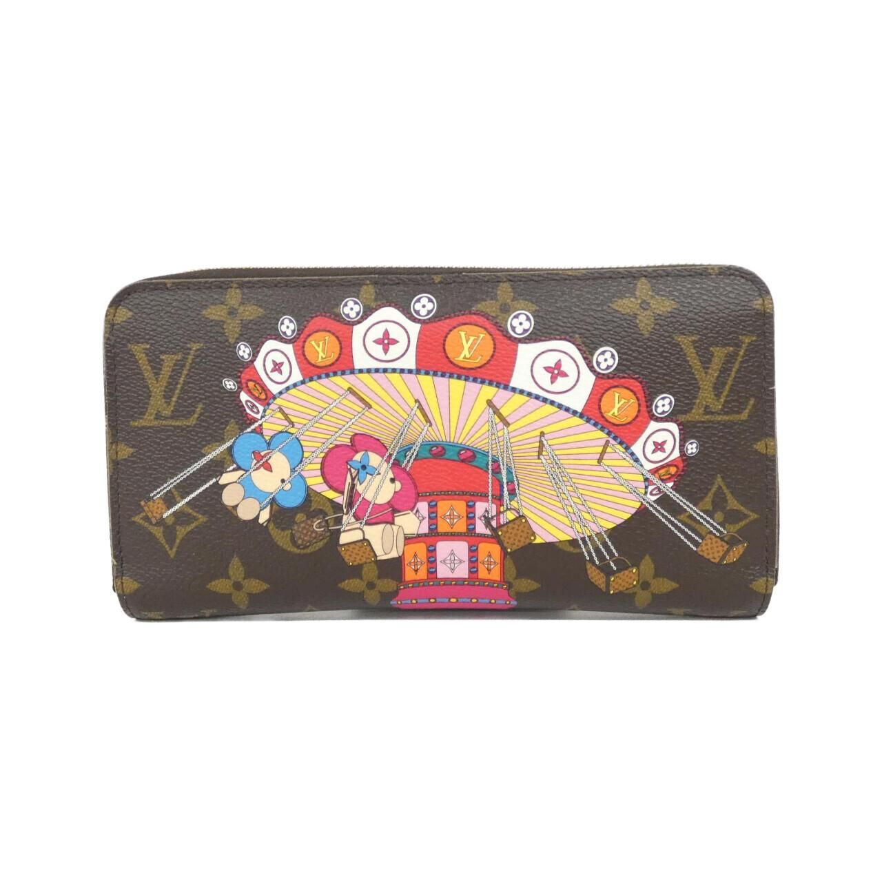 ルイヴィトン モノグラム ホリデイ ジッピー ウォレット M69753 財布